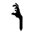 thumbnail image 2 of 5 Pcs Black Acrylic Skeleton Hand Yard Stakes, Halloween Creepy Ground Insert Decor for Garden Graveyard Outdoor Party Decoration, 2 of 7