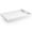 White, variant on Home Redefined Serving Tray Rectangle White Faux Leather Alligator Print Decorative with Handles 17.5"x12"