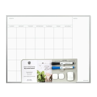 Erasable Monthly Wall Weight Loss Tracker // 18-Inch-by -27-Inch - Black