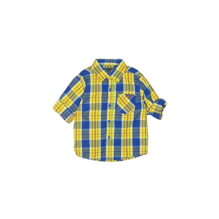 

Pre-Owned DKNY Boy s Size 24 Mo Long Sleeve Button-Down Shirt