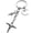 L17 G, variant on Star Keychain Fashionable Metal Keyring Handbag Charm Gift for Men and Women