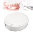 thumbnail image 4 of Denture Container, Easy To Clean Denture Case Durable PP Eco Friendly Lightweight Portable  For The Elderly White, 4 of 8