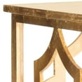 thumbnail image 6 of SAFAVIEH Milo Trellis Glam Gold Leaf Wood End Table, Gold, 6 of 9