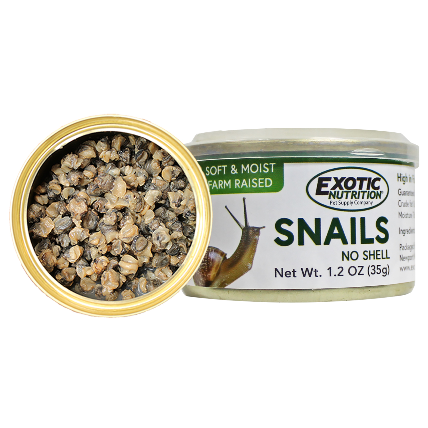 do snails like dog food and cat food