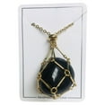 thumbnail image 2 of EIMELI Collier Porte-Pierre en Cristal Longueur Réglable Pendentif en Cristal Collier Cordon Réglable Porte-Cristal Collier pour Femmes Hommes, 2 of 4