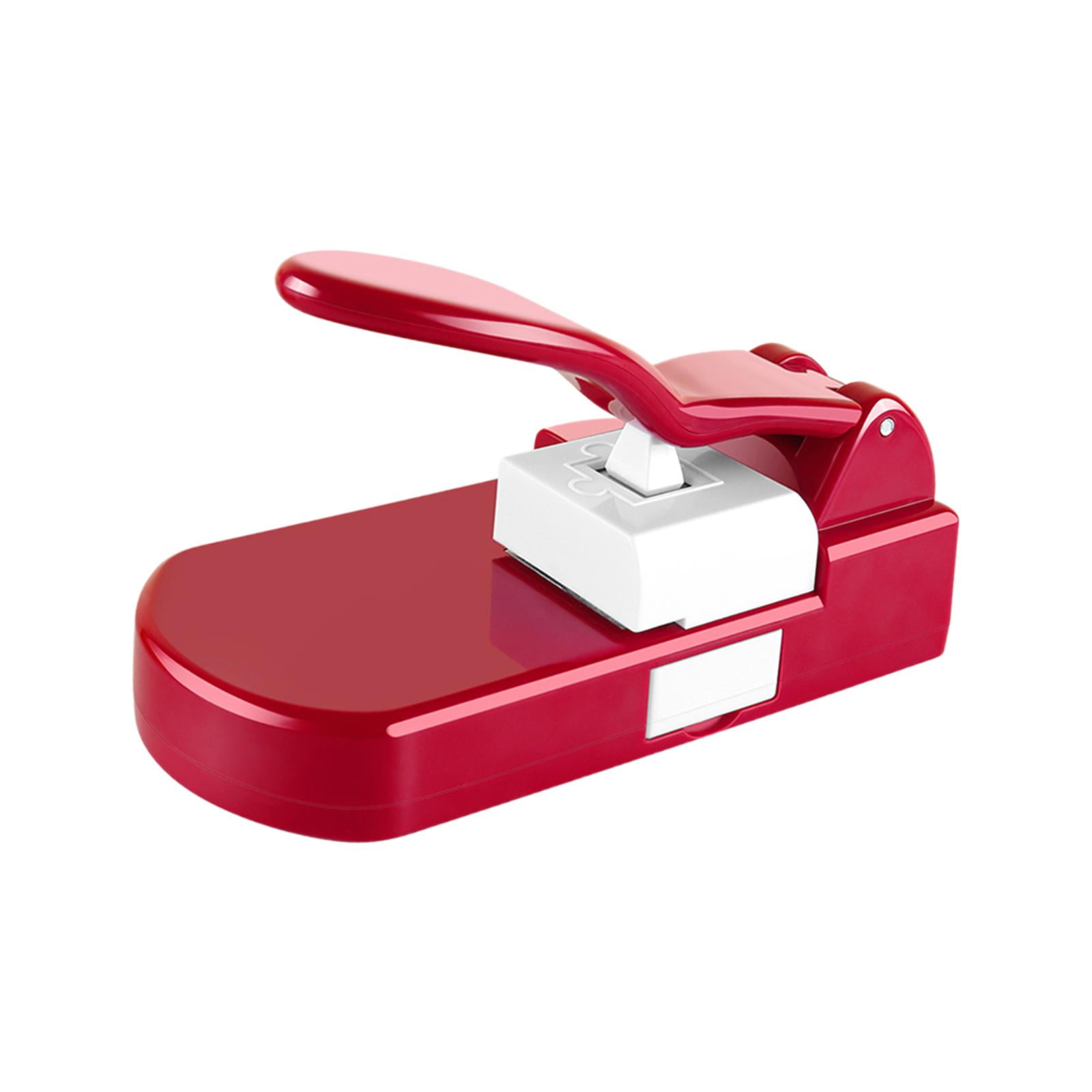 S SERENABLE DIY Puzzle Tool Paper Cutting Machine Puzzle Maker Machine for Kid Classroom Red