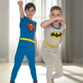 thumbnail image 5 of DC Comics Boys Superman Superhero Cotton Costume Pajama Set, 5 of 7