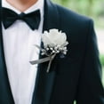 thumbnail image 1 of Boutonniere perfecl 6 piezas Ramillete de muñeca Rosa, 1 of 8