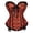 Orange, variant on FASHOFT Blue Renaissance Corset Top For Women Lace Waist Cinching Shaping Body Shaper Tummy Control Firm Everyday Wear Innerwear Corset XL