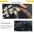 Hotbar Flower Peace Symbol Jigsaw Puzzle, 1000 Pieces Paper Wood