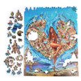 thumbnail image 2 of Wooden Jigsaw Puzzles for Adults - Uniquely Shaped Pieces - made in USA by FoxSmartBox - 340 Pieces - Sea Harmony, 2 of 8