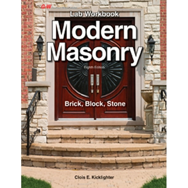 Modern Masonry Brick, Block, Stone (Edition 8) (Paperback) Walmart