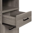 thumbnail image 4 of Hagney Lane Worksmart Sit-To-Stand Desk in Farm Oak Engineered Wood, 4 of 11