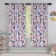 thumbnail image 5 of Blackout Kids Curtains,Beige Butterfly Flower Pattern Childrens Insulated Curtains Set Of 2,Bedroom Essentials,Toddler Room Decor 42"x63", 5 of 5