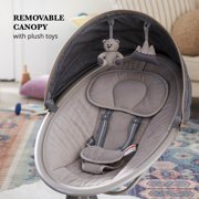 Monbebe 5-Mode Baby Swing with Bluetooth, Castle Point