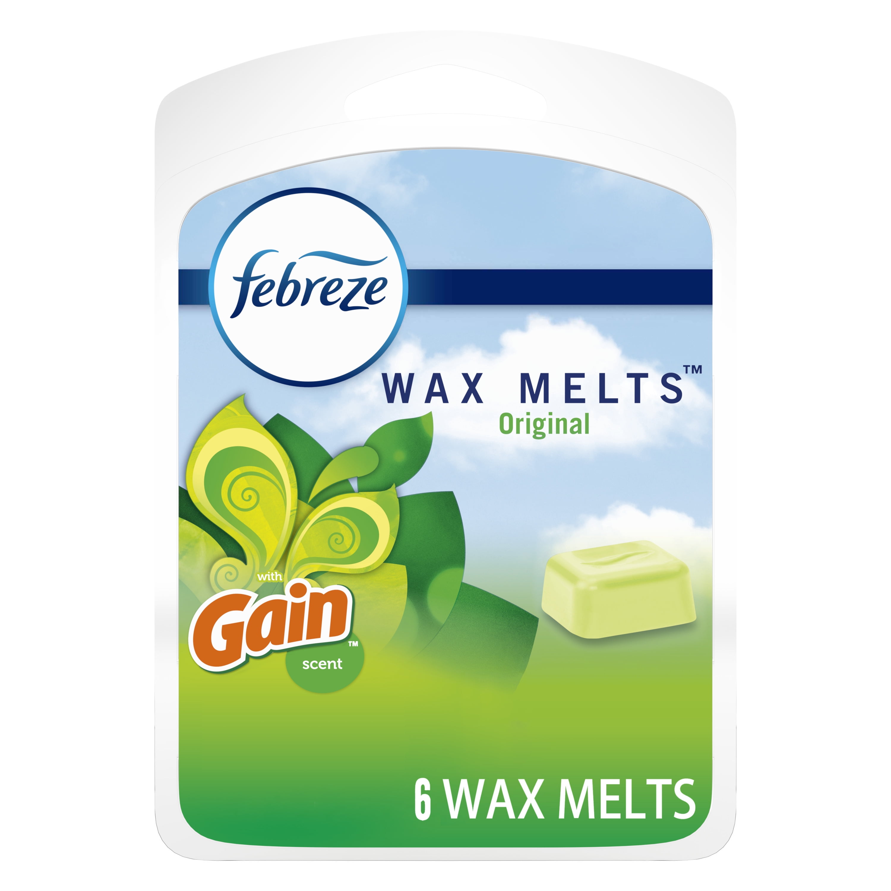 Febreze OdorFighting Wax Melts Air Freshener with Gain Original Scent
