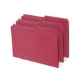 thumbnail image 1 of Continental Letter size File Folders. Red colour, 12 count, 1 of 3