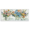 thumbnail image 5 of Stupell Industries French Cottage Mason Glass Jar Flower Arrangement Bouquet,24 x 10, Design by Carol Robinson, 5 of 5