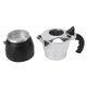 thumbnail image 2 of Cafetera Moka de aluminio octagonal de 150 ml con doble válvula para 3 tazas, 2 of 14