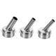 thumbnail image 1 of Boquilla De Pistola De Aire Caliente, 3 Uds., 6Mm/7Mm/9Mm, 45 Grados, Máquina De Soldadura De Hierro De Acero Galvanizado, Broca Compatible Con Pistola De Calor Quick 861Dw Tr1300A Serendint TO001809-00, 1 of 7