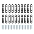 thumbnail image 1 of unbranded 20Ud Connectores Invisibles Para Muebles Color Negro Con Acabado Galvanizado Y Alta Durabilidad, 1 of 8