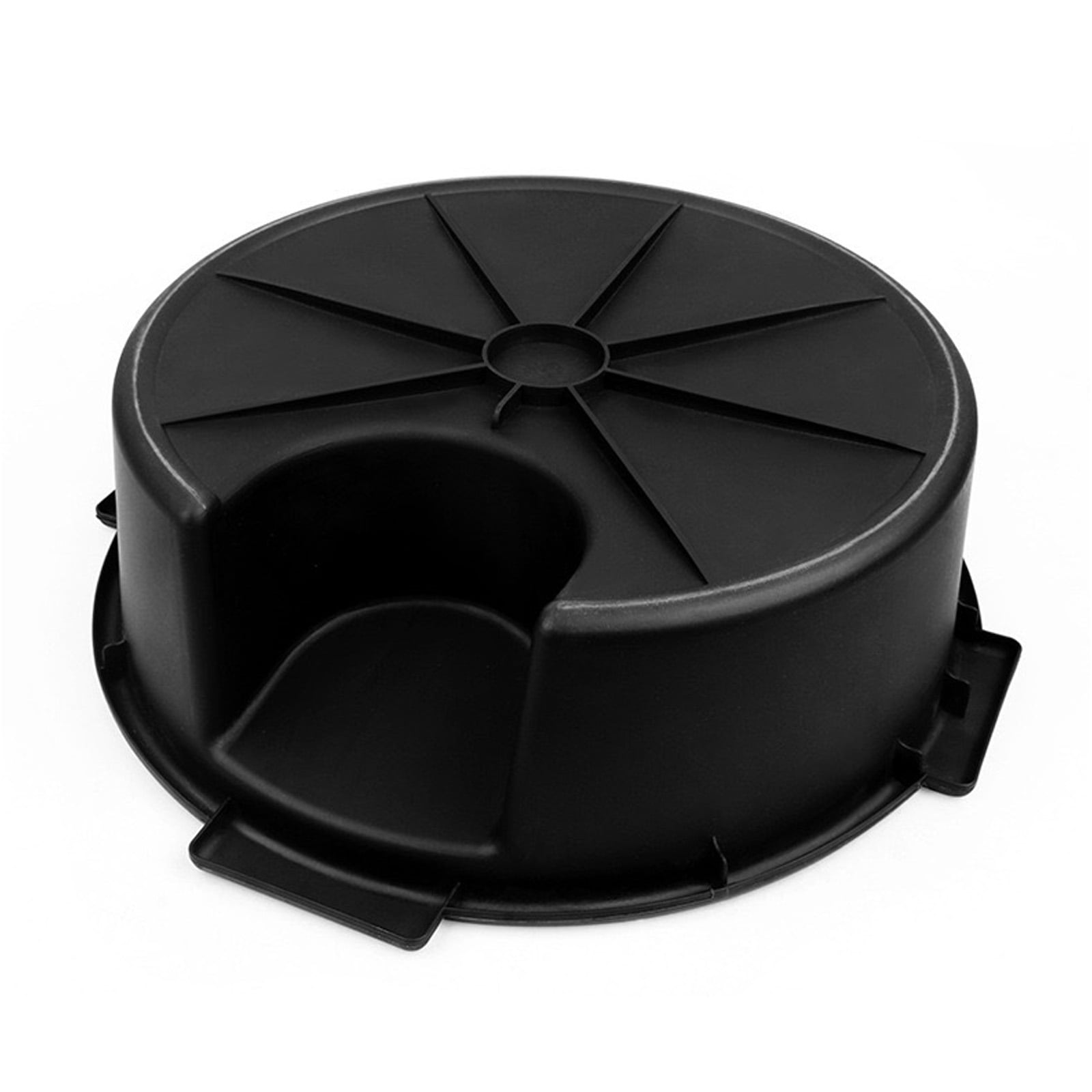 Oil Drain Pan Oil Change Canister Oil Collection Tray 6L Round Plastic Tray Oil Drip Catcher Pan Reusable Container