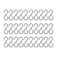 thumbnail image 1 of 30 ganchos colgantes en forma S, ganchos hierro profesionales para armario, almacenamiento para , utensilios cocina, bolsos oficina y, 1 of 9