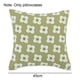thumbnail image 2 of Funda de almohada con estampado de flores verdes para sofá y sala de estar, 2 of 5