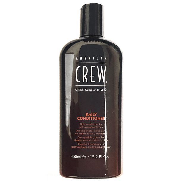 American Crew Daily Conditioner 15.2 Oz, For Soft Manageable Hair
