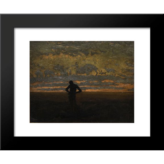 Hiawatha 20x24 Framed Art Print by Thomas Eakins