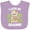 Lavender, variant on Inktastic Cute Sloth I Love My Grammy with Green Leaves Boys or Girls Baby Bib