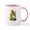 White/Pink Inside, variant on CafePress - Live To Play Nerf Soccer Mugs - 11 oz Ceramic Mug - Novelty Coffee Tea Cup