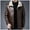 Coffee, variant on Men’s Faux Fur Leather Jacket Autumn Winter Fleece Lined Coat Vintage Bomber Jacket Zip-Up Motorcycle Bomber Jacket Casual Tops Coats For Men Up to 65% off Clear!Clearance!!!