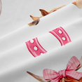 thumbnail image 4 of Manfei Animal Highland Cow Shower Curtain 72Wx84L,Western Cowgirl Bathroom Shower Curtain,Khaki Pink White, 4 of 6