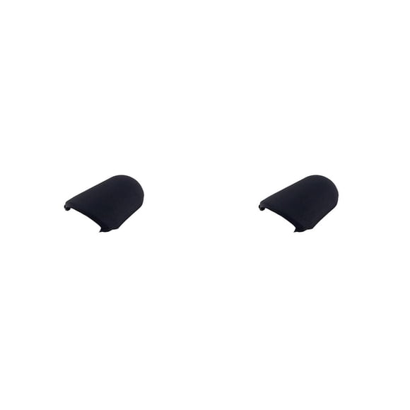 Toystoory Tapas protectoras para saxofón, cubierta de protección negra, piezas universales impermeables, accesorios, suministros de 2piezas