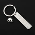 thumbnail image 6 of Elephant Keychain Never Forget How Strong You Are Strength Jewelry Uplifting Gift For Friend Family Animal Lovers, 6 of 11