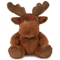 DolliBu Moose Eco-Friendly Stuffed Animal – Soft Huggable Moose, Adorable Playtime Moose Plush Toy, Cute Wildlife Cuddle Gifts, Super Soft Plush Doll Animal Toy for Kids and Adults – 9 Inches