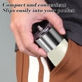 thumbnail image 4 of Portable Manual Coffee Grinder Maker - Hand Crank Adjustable Thickness Coffee Bean Mill, 5.12x4.33x1.97in Compact Device for Home Brewed Coffee, Office & Travel Use, 4 of 6