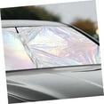 thumbnail image 6 of Windshield Sun Shade Auto Sunshade Windshield Cover Iridescent Front Window Protector Car Windshield Sun Shade Privacy Block UV Rays Heat Insulation,Foldable Easy Install,27.6*52 inch,Topboutique, 6 of 6