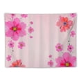 thumbnail image 5 of WYYP Blooming carnations pattern wall decoration tapestry : Suitable for wall hanging, dormitory decoration 50x40inch, 5 of 6