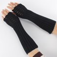 thumbnail image 2 of Limei Trendy Winter Mittens Breathable for Work Half Finger, 2 of 7