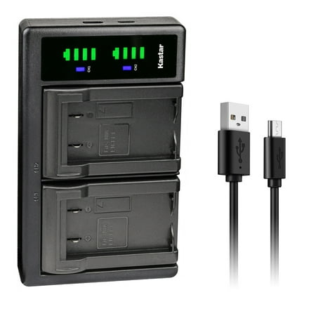 Kastar EN-EL1 LTD2 USB Battery Charger Replacement for Nikon EN-EL1 Konica Minolta NP-800 Battery Nikon MH-50 MH-52 MH-53 Konica Minolta BC-900 Charger