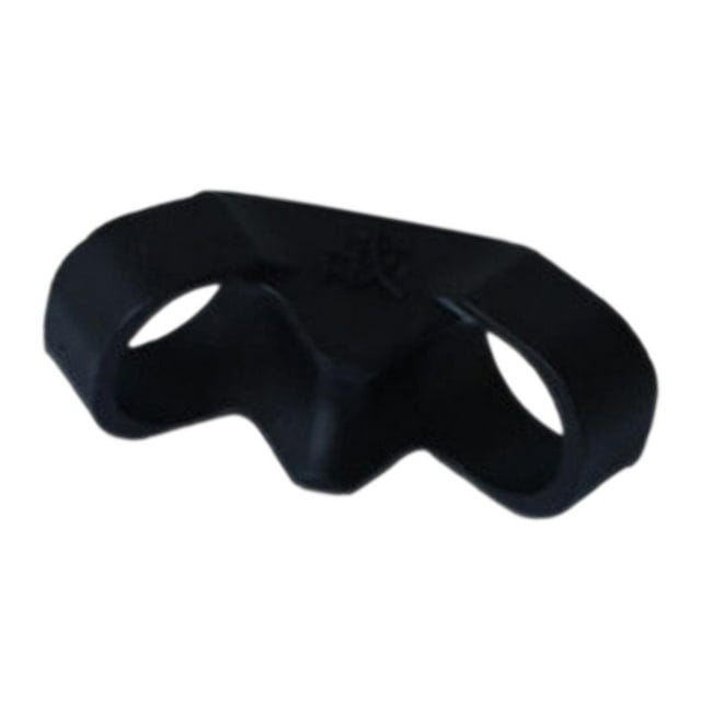 Decodeary Entraîneur de Basketball Robuste Compact pour Terrain de Jeu Extérieur Basketball Blanc Noir 7,5 cm
