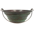 thumbnail image 6 of 15" Round Copper Vessel BUCKET Bath Sink Green Patina Exterior, Faucet Kit Included, 6 of 6