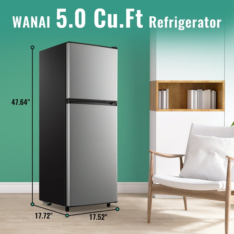 vanimimiページ WANAI 5.0 Cu.ft Mini Refrigerator with Freezer 7 Settings