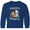 Royal Blue, variant on Inktastic Happy Thanksgiving Christian Pilgrims Holiday Long Sleeve Youth T-Shirt