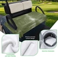 thumbnail image 5 of Golf Cart Seat Covers for 2 Seater,Sage Green Trees Microfiber Cart Seat Towel Blanket,Forest Art Decor Spring Summer Nature Leaf Absorbent NonSlip Bench Seats Protector for Golf Course 51"x31", 5 of 9