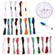 thumbnail image 1 of GOOHOCHY 1 juego de discos trenzados para pulseras, kit de trenzado para pulseras DIY, telar para hacer pulseras, 1 of 8