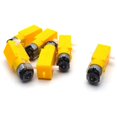 Gear Motor Dual Shaft 36V TT Motor for Smart Car Robot Pack of 30 (I