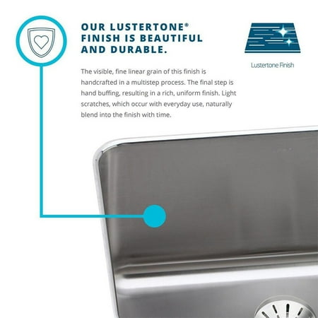 Elkay Sink Template - Elkay Lustertone 32